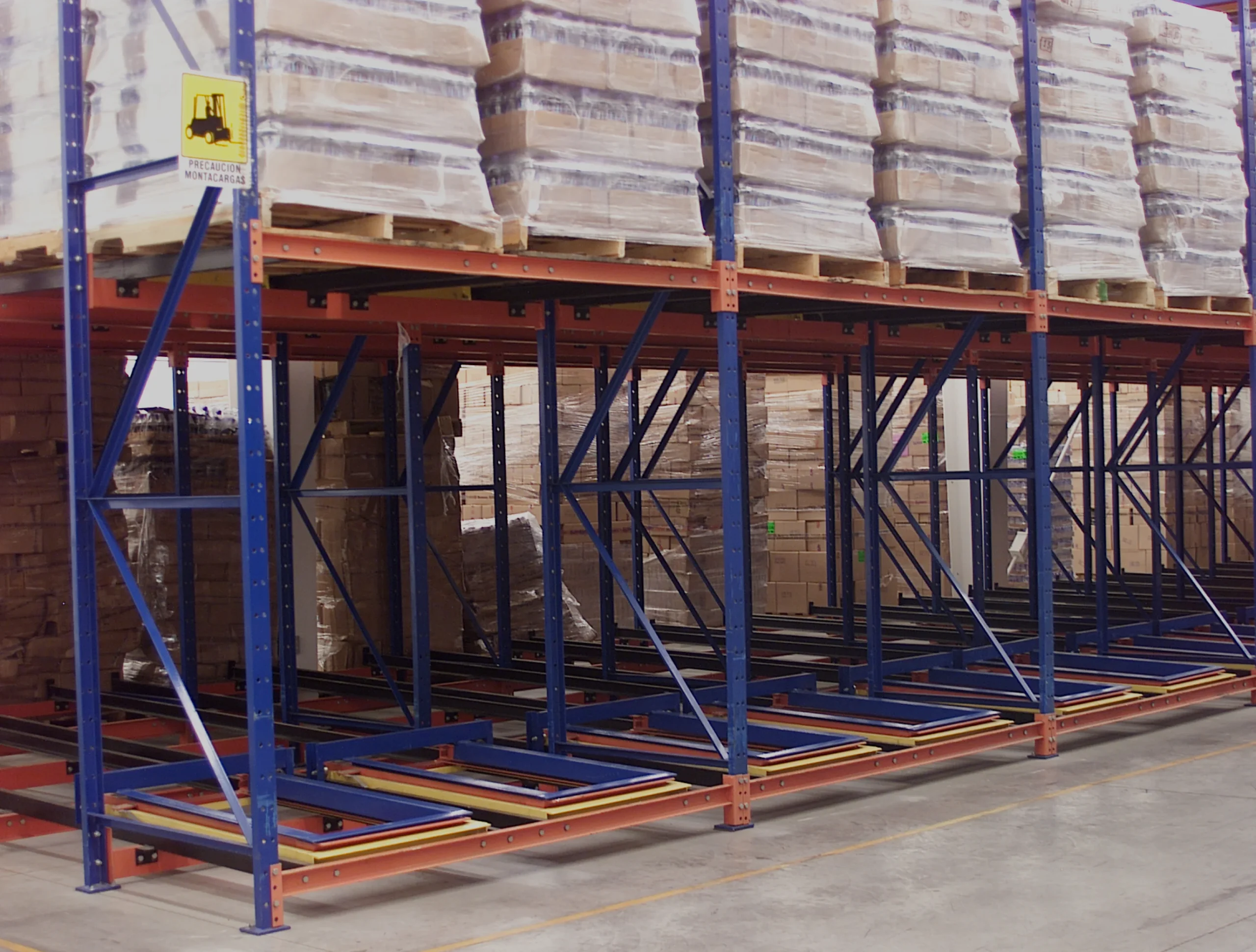 Rack Push Back – Estral Solutions